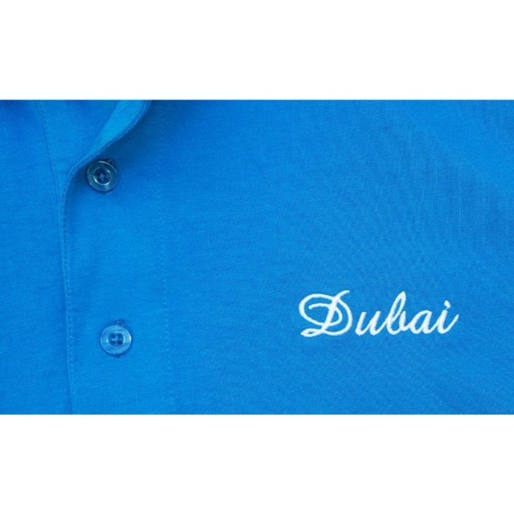 SOLD NEW Akaru Dubai Camel Polo Cotton Shirt - Picture 2 of 5